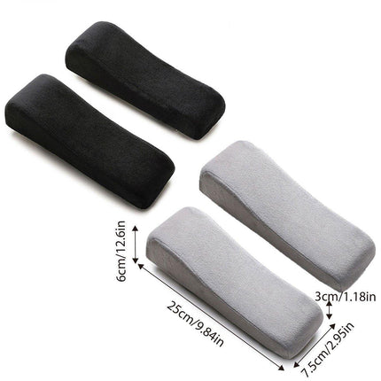 2PCS Elbow Arm Rest Cushion Chair Armrest Pads Memory Foam Office Support Pillow
