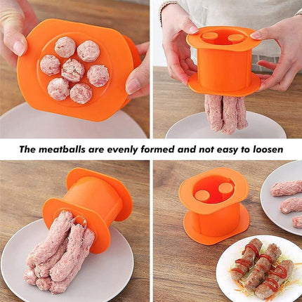 Hot Dog Maker Meat Strip Squeezer Pasta Balls DIY Kitchen Prototyping Gadget