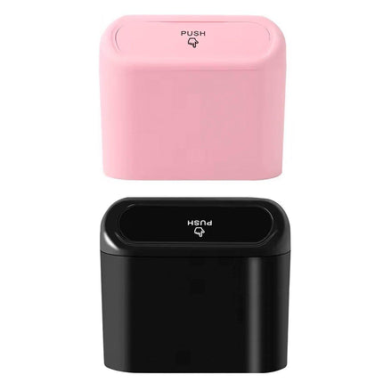 Car Wastebasket Door Mounted Multifunctional Storage Box Trash Bin Organizer