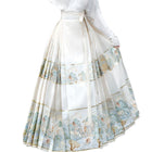 New Chinese Style Hanfu Set Slimming Horse Skirt Daily Wear Fairy Skirt Girls
