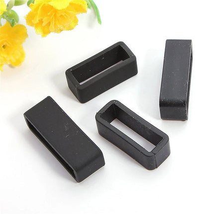 4/8pcs Watch Silicone Gel Ring Bracelet Rubber Bands for Men Women Fashion
