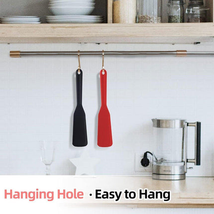 4PCS Kitchen Silicone Spatula Frying Shovel Non-stick Pan Frying Fish Shovel