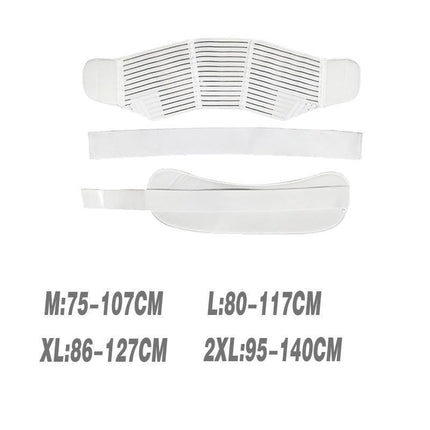 Pregnancy Maternity Support Brace Strap Belt Abdominal Back Support Belly Band White - Aimall