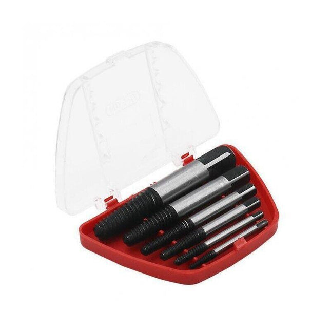 6 Pcs Damaged Screw Bolt Extractor Ezy Out Set Easy Broken Screw Remover Kit Au - Aimall