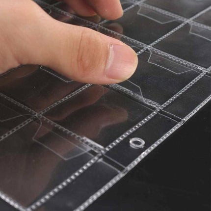 10PCS 30 Pockets Coin Holders Folder Pages Collection Album Storage Book Sleeve - Aimall