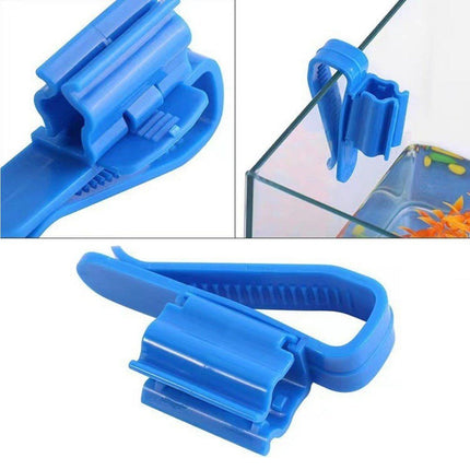 2/4/6PCS Aquarium Fish Tank Filtration Clip Water Tube Hose Clamp Holder Set