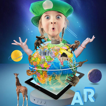 Intelligent AR Globe Star LED Projection Light Children Night Sleep Light