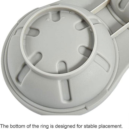 Microwave Egg Steamer Mold With Lid Kitchen Plastic Omelette Steaming Box Tool