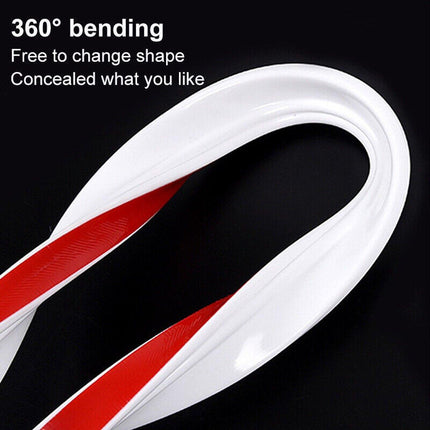 100-300CM Silicone Shower Water Barrier Bathroom Waterproof Strip Self-Adhesive
