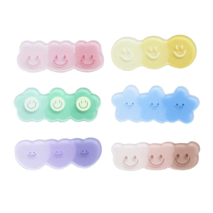 Gradient Duck Beak Hair Clips Cute Hairpin Set Decorative Hairgrip Accessory