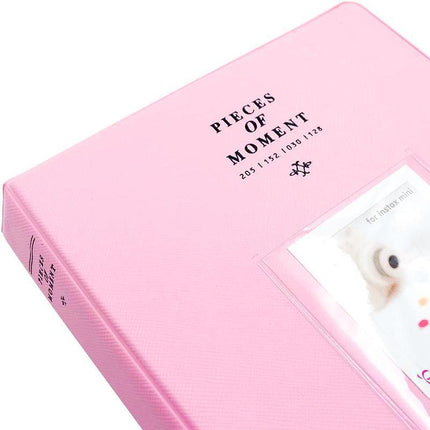 128 Pockets Album Case Storage For Polaroid Photo FujiFilm Camera Film - Aimall