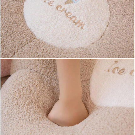 Pumpkin Floor Cushion Thickened Tatami Window Seat Pad Bedroom Backrest Pillow