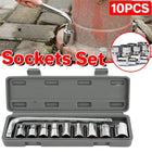 10pcs Wrench Tool Set Multi-Function Auto Repair Machine Hardware Tools Kit