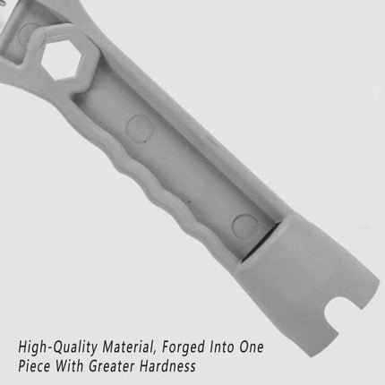 23CM Mini Adjustable Wrench Multi Functional Tool for Sink Bathroom Tubing Tool