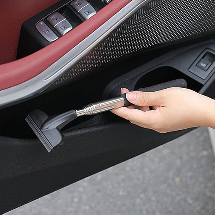 2pcs Retractable Windshield Wiper Set Rear View Mirror Cleaner Car Wiper Blade
