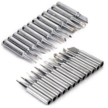 12pcs/set 900M-T Soldering Solder Iron Tips Bit For Hakko Welding Station Tools - Aimall