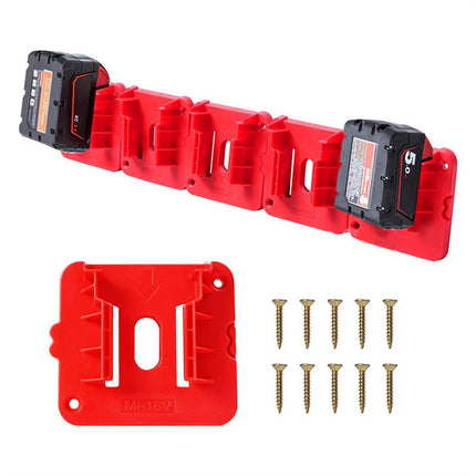 For Milwaukee M18 18V Battery Dock Holder Base Compatible with 48-11-1815 Tools