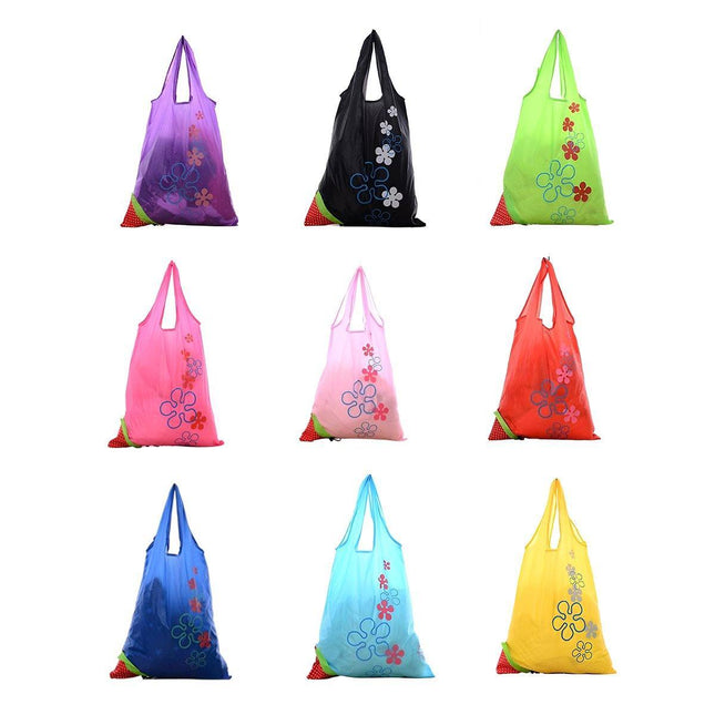 5PCS Reusable Foldable Portable Shopping Grocery Storage Tote Bag