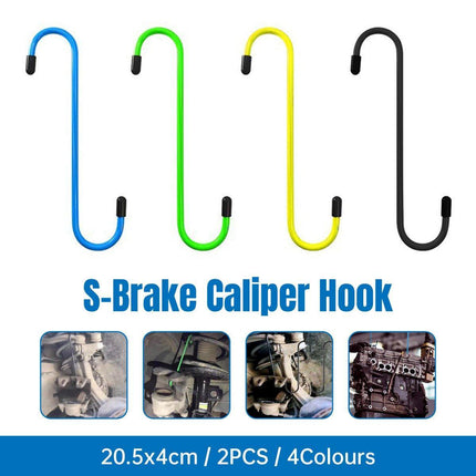 2pcs Brake Sub Pump Hook For Brake Pads Replacement Hook Type S Car Repair Tool