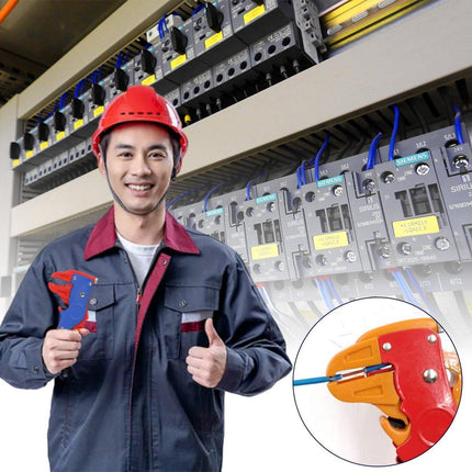 2in1 Wire Stripper Electrical Crimping Pliers Multifunction Duck Beak Plier Tool