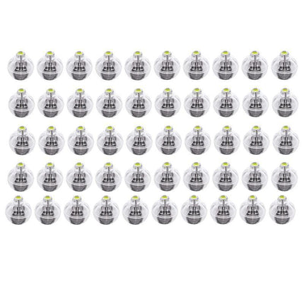 UP 100PCS LED Balloon Lamp Lights Lantern Light Balloons Glow Christmas Party Yellow - Aimall