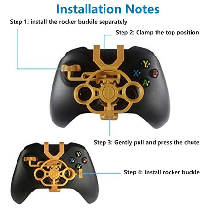 Racing Gamepad Steering Wheel Driving Simulator for PC Xbox PS4 Nintendo Switch