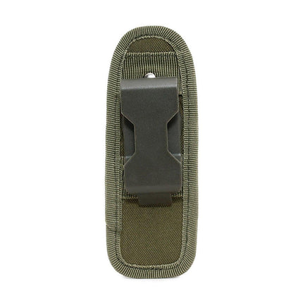 Portable Outdoor Military Flashlight Bag Pouch Tactical Case Holster Belt Holder