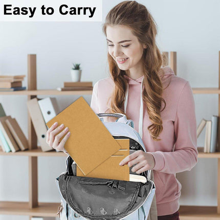 20pcs A5 Notebook Workbook Kraft Paper Notepad for School Office Writing Use