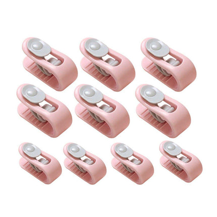 10/20pcs Quilt Retainer Cover Clips Invisible Needle-Free Thumb Buckle Bedding