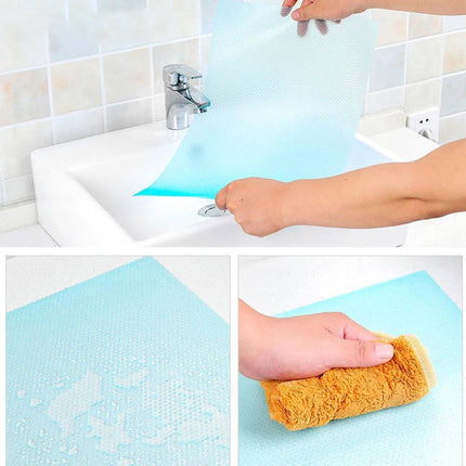 20pcs Kitchen Anti-Slip Pad Cuttable Anti-Stain Refrigerator Cabinet Liner Pads