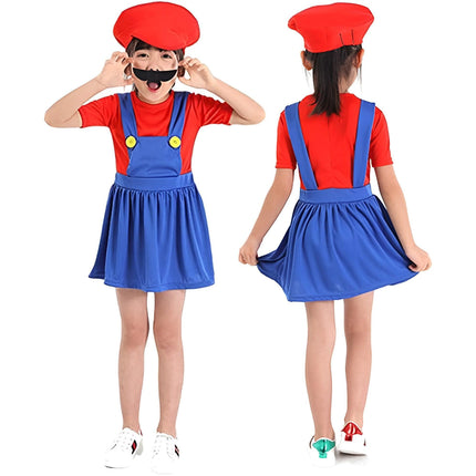 Super Mary Clothes Children's Adult Costumes - Aimall