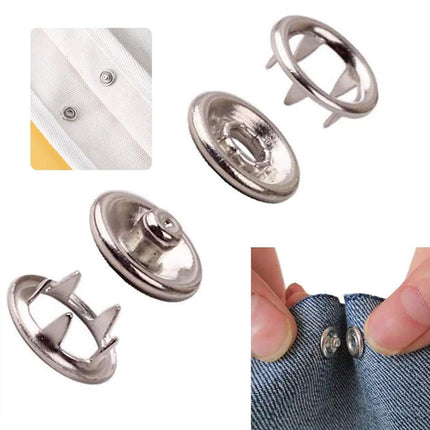 Snap Button Installation Tool Pliers Set Fastener Press Stud Kit Sewing Tool
