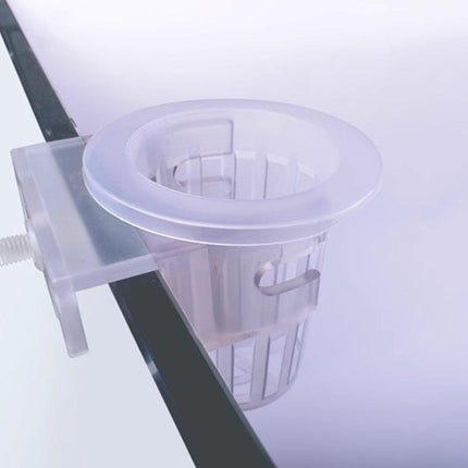 Adjustable Wall Mounted Aquatic Plant Cup for Emersed Plants Water Grass Holder
