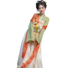 Chest Length Skirt Hanfu Female Summer Thin Daily Wear Traditional Chinese Dress