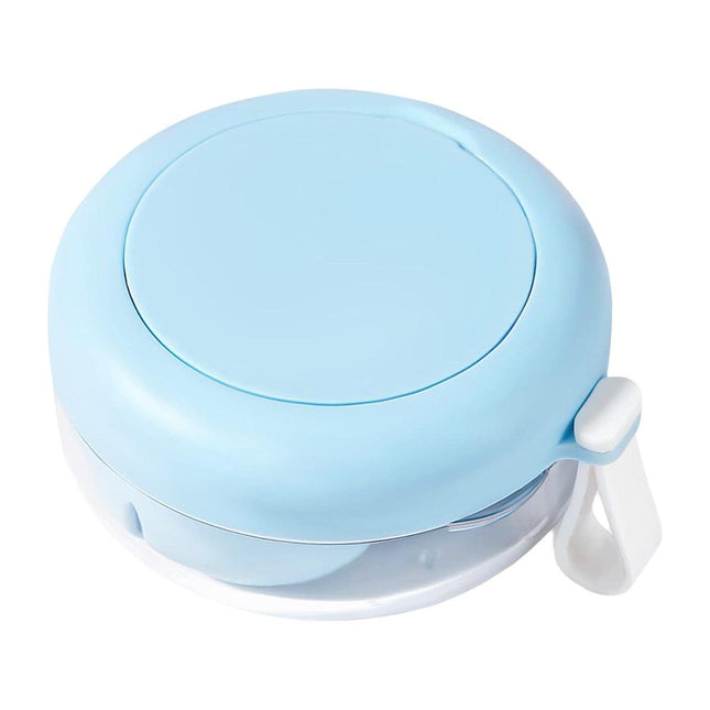 Blue Braces Cleaning Organiser Soak Box Portable Toothbrush Holder for Oral Care