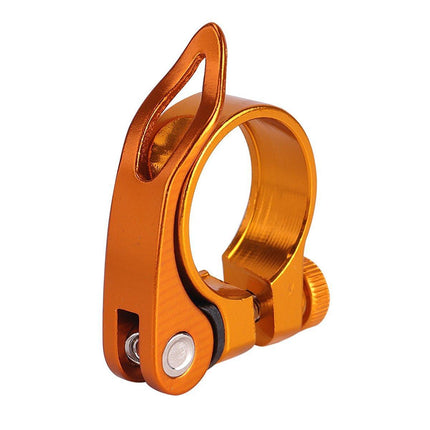 Quick Release Bicycle Seat Tube Clamp Multi Color Lever Lock Cycling Accessories
