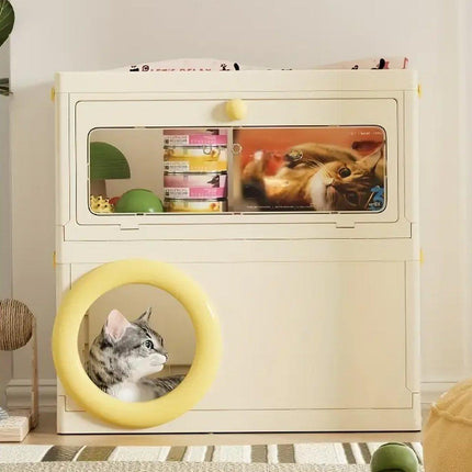 Multifunctional Household Storage Box for Pets Organizers Storage Container