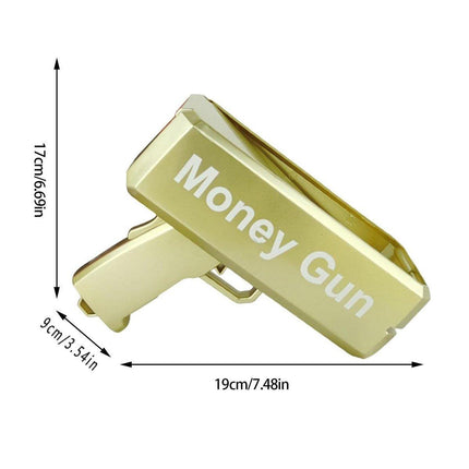 Electric Money Spray Toy Cash Bill Sprayer Machine for Party Fun Gift Kids