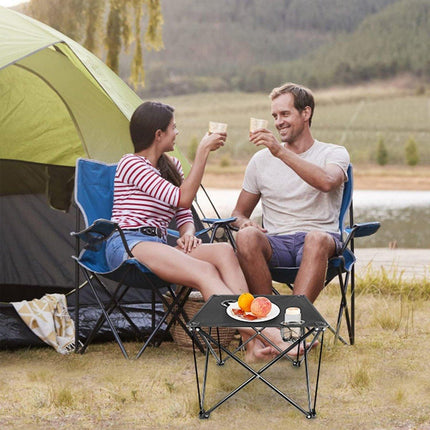 Portable Oxford Cloth Camping Folding Table Chair Waterproof Outdoor BBQ Fishing