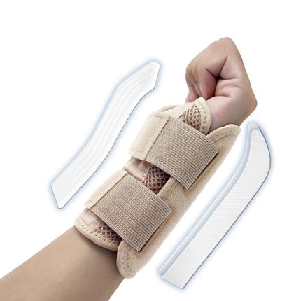 1Pair Carpal Tunnel Wrist Brace Night Sleep Wrist Support Wrist Splint Pain - Aimall