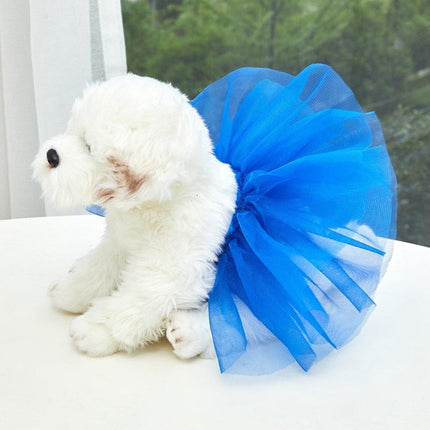 Strappy Pet Skirt Dog Saree Half Skirt Cute Pet Clothing Dress for Dogs Cats