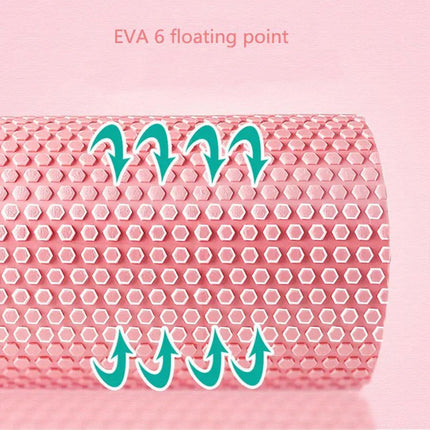 EVA Foam Yoga Massage Roller Solid Pilates Fitness Column for Muscle Recovery