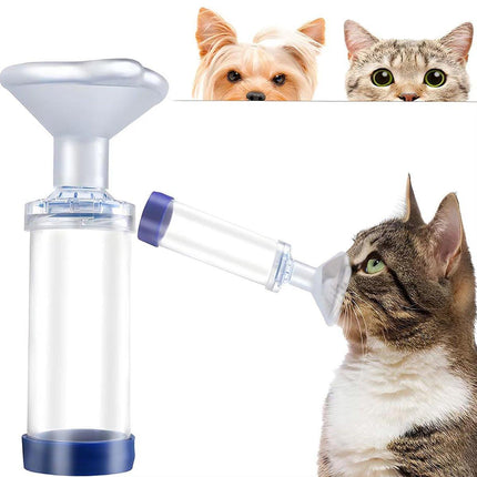 Pet Dog and Cat Inhaler Mouthpiece Handheld Inhaler for Pets Health Care Use
