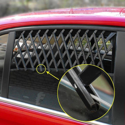2pcs Retractable Car Window Guardrail for Dogs Cats Pet Barrier Fence