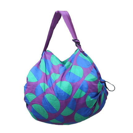 Large Foldable Eco-Friendly Shopping Bag Reusable Thickened Portable Travel Tote