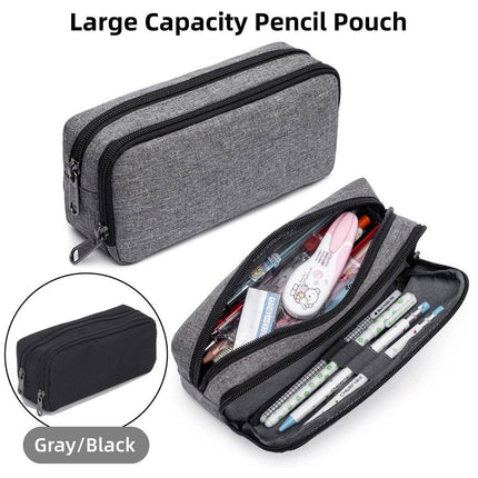 Large Capacity Pencil Case Double Layer for Primary School Students Creative Bag
