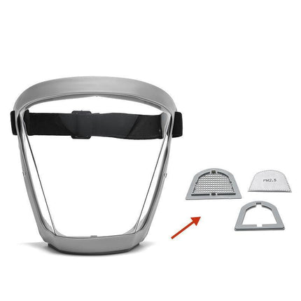 Super Protective Mask Anti-Fog Full Face Mask All-Inclusive Adults Face Shield - Aimall