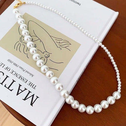 Imitation Pearl Necklaces Different Sizes Elegant Jewellery Women Girls