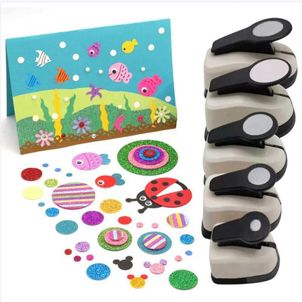 Paper Puncher For Arts Cardmaking Craft Scrapbooking Circle Cutter Hole Punch - Aimall