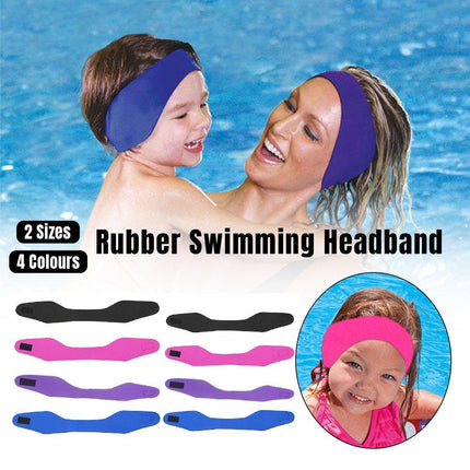 Adjustable Waterproof Swimming Headband for Ear Protection Unisex Diving Use